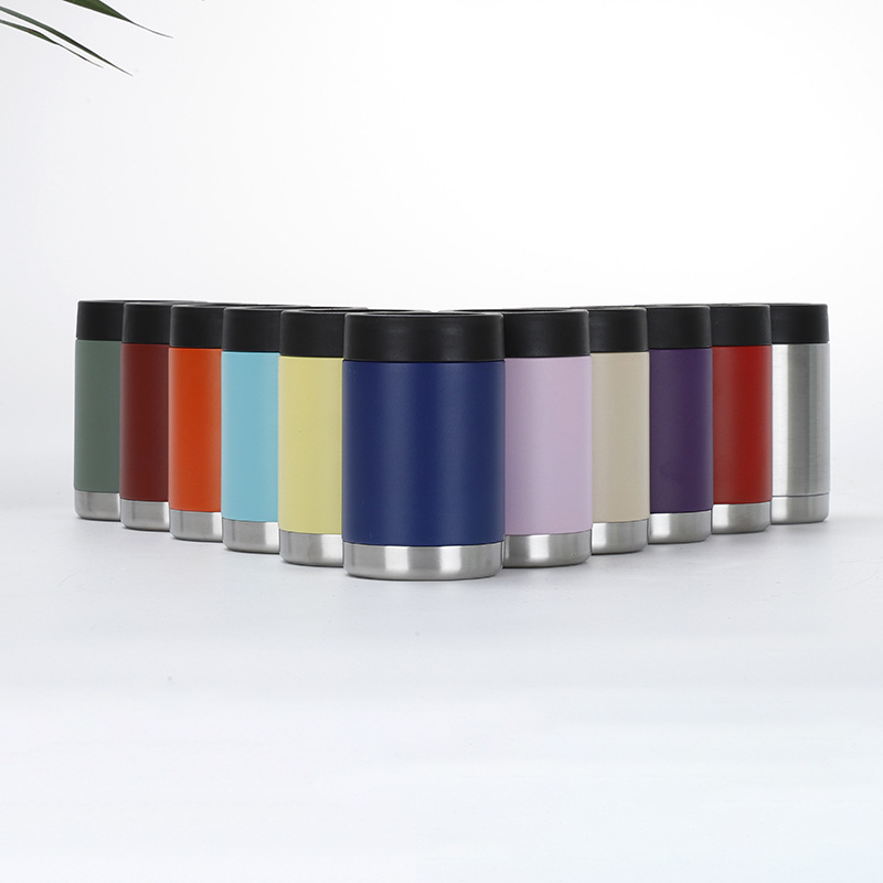 新款12oz真空汽车杯可乐罐保温保冷啤酒杯马克杯冰霸杯批发产品图