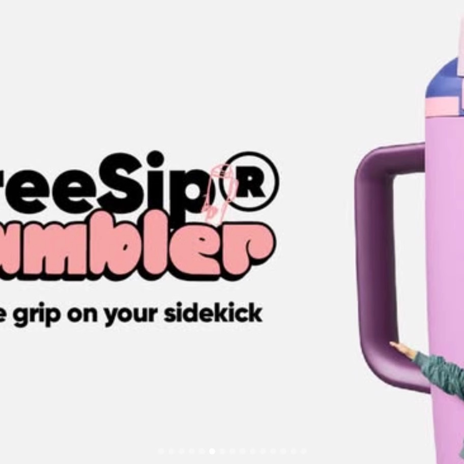 新款时尚纯色不锈钢保温杯户外简约带手柄汽车杯便携大容量啤酒杯