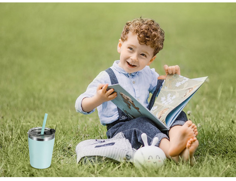 不锈钢8oz12oz牛奶杯304真空保温杯锥度汽车杯啤酒杯咖啡牛奶杯详情4