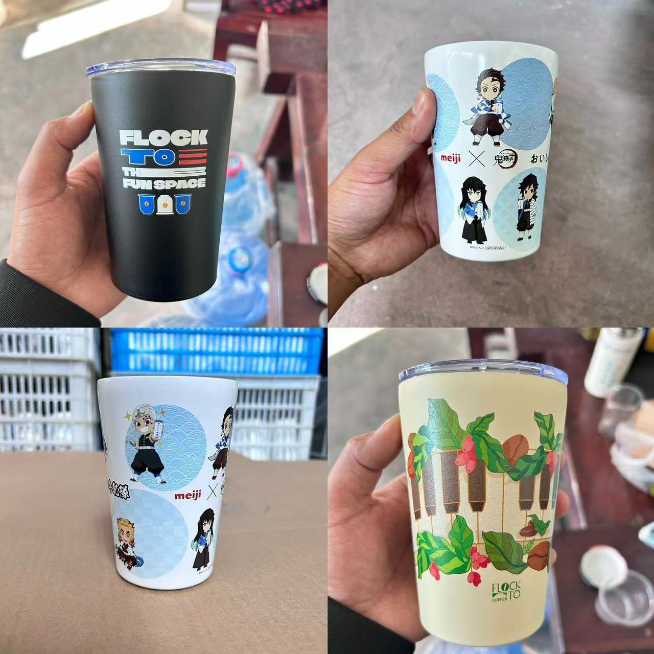 不锈钢8oz12oz牛奶杯304真空保温杯锥度汽车杯啤酒杯咖啡牛奶杯详情16