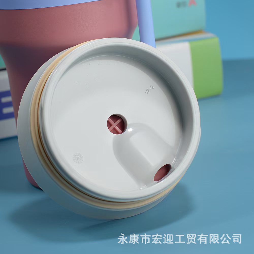 新款 owala40oz双层不锈钢汽车杯大容量户外真空保温保冷冰霸杯详情6