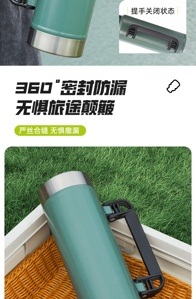 跨境304双层不锈钢保温杯大容量户外便携旅游行壶大号保温杯批发详情10