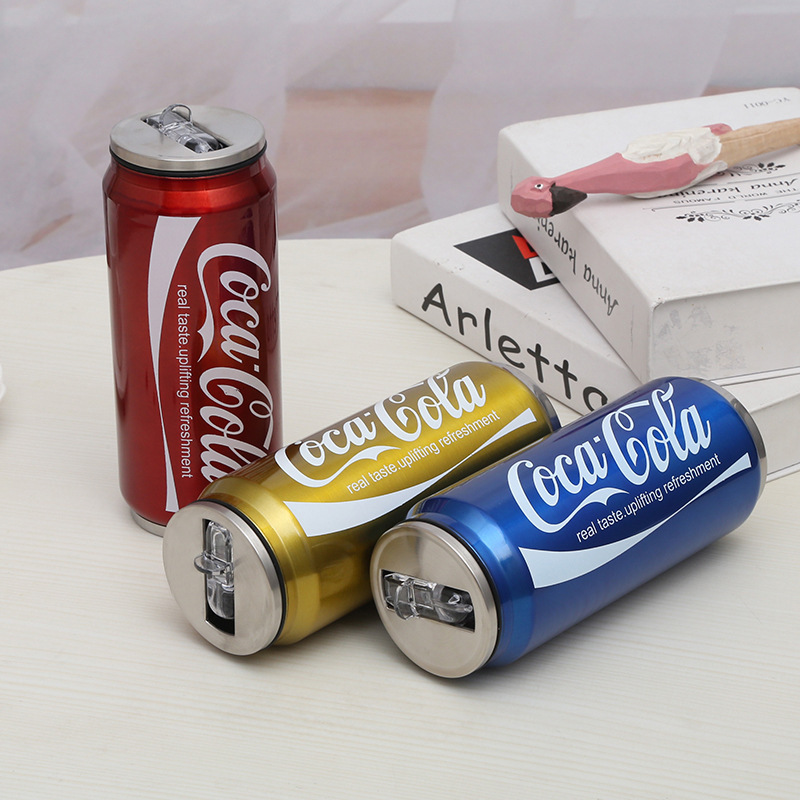 厂家批发不锈钢304保温杯印字logo可乐保温杯热销网红杯子礼品杯细节图