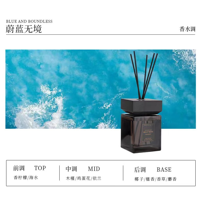 小红书国潮风无火香薰伴手礼厕所持久散香家用卧室内500ML酒店香熏摆件详情13
