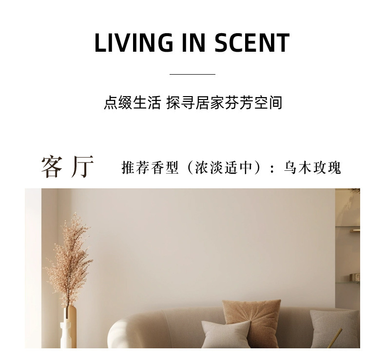 小红书国潮风无火香薰伴手礼厕所持久散香家用卧室内500ML酒店香熏摆件详情19