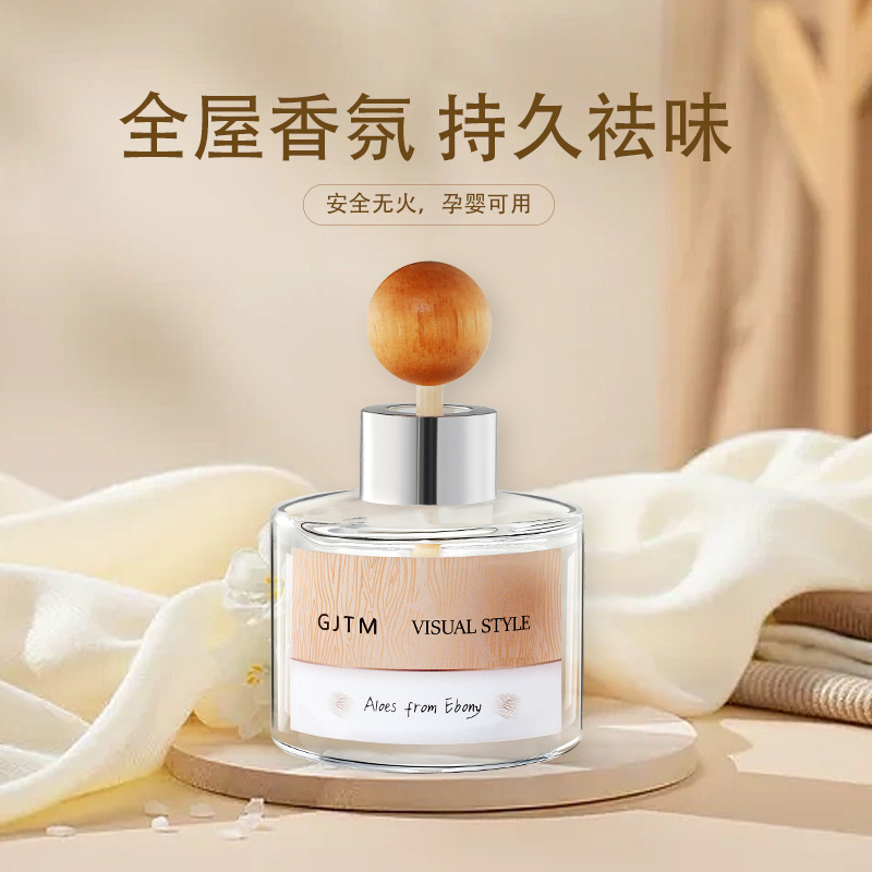 国潮风车载香薰栀子花新款淡香水持久留香家用卧室卫生间汽车内除味香氛细节图