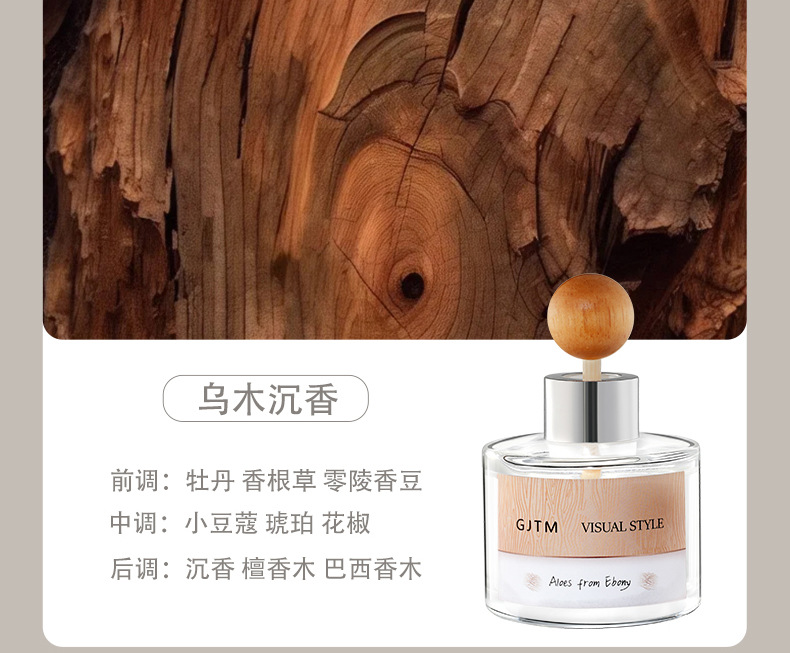 国潮风车载香薰栀子花新款淡香水持久留香家用卧室卫生间汽车内除味香氛详情12