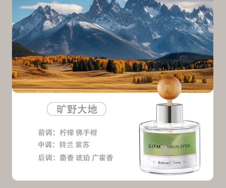 国潮风车载香薰栀子花新款淡香水持久留香家用卧室卫生间汽车内除味香氛详情14