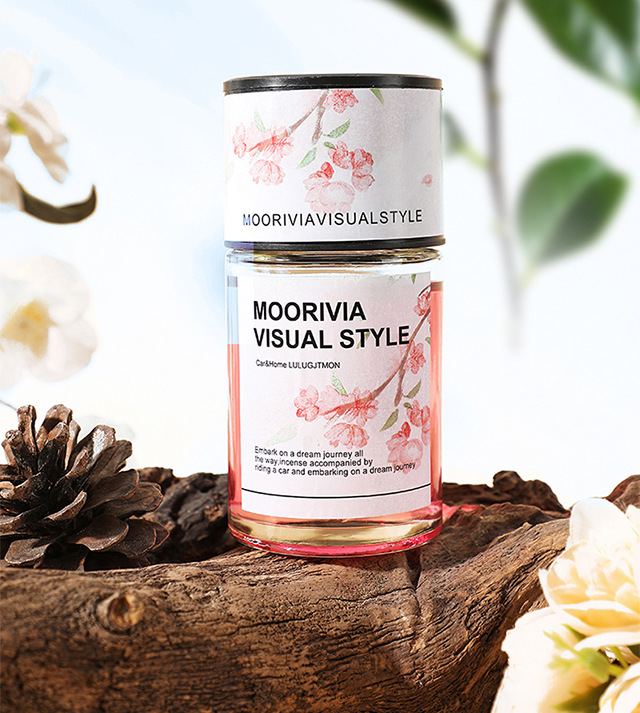 国潮风山茶花车载香薰2025新款车用高档香水男女士专用汽车内持久留香氛详情2