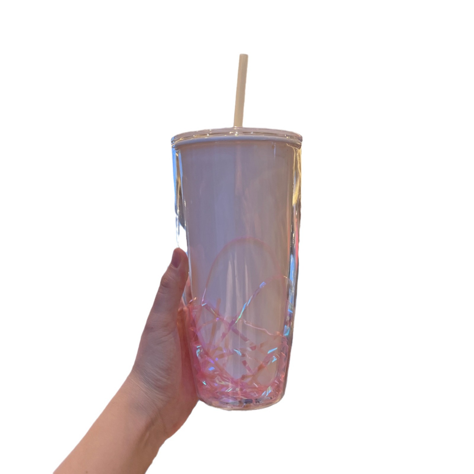 吸管杯实物图