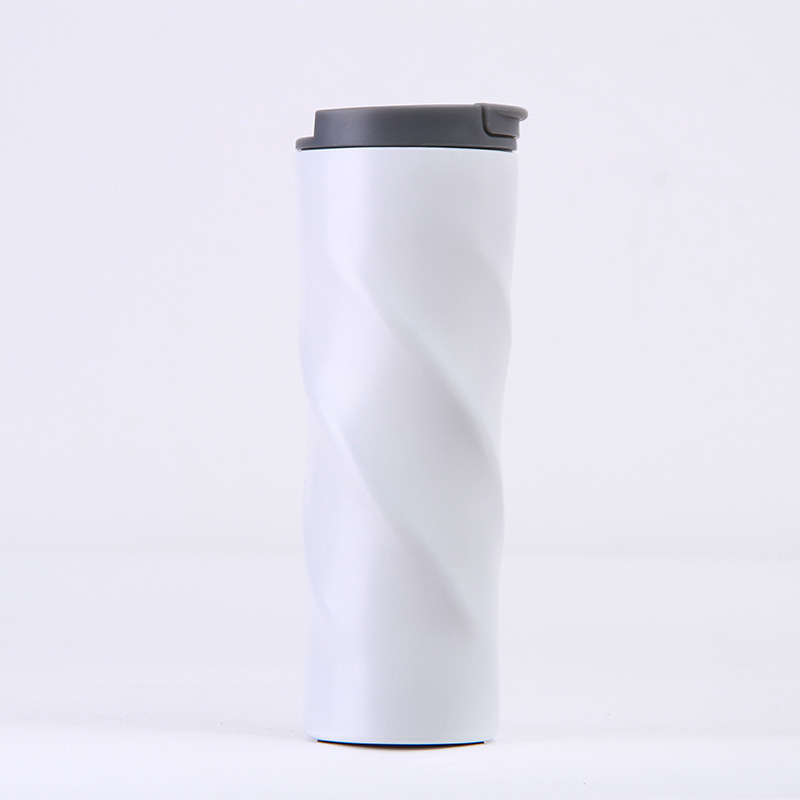 跨境新款亚马逊创意螺旋咖啡杯 便捷304不锈钢车载保温杯厂家批发详情6