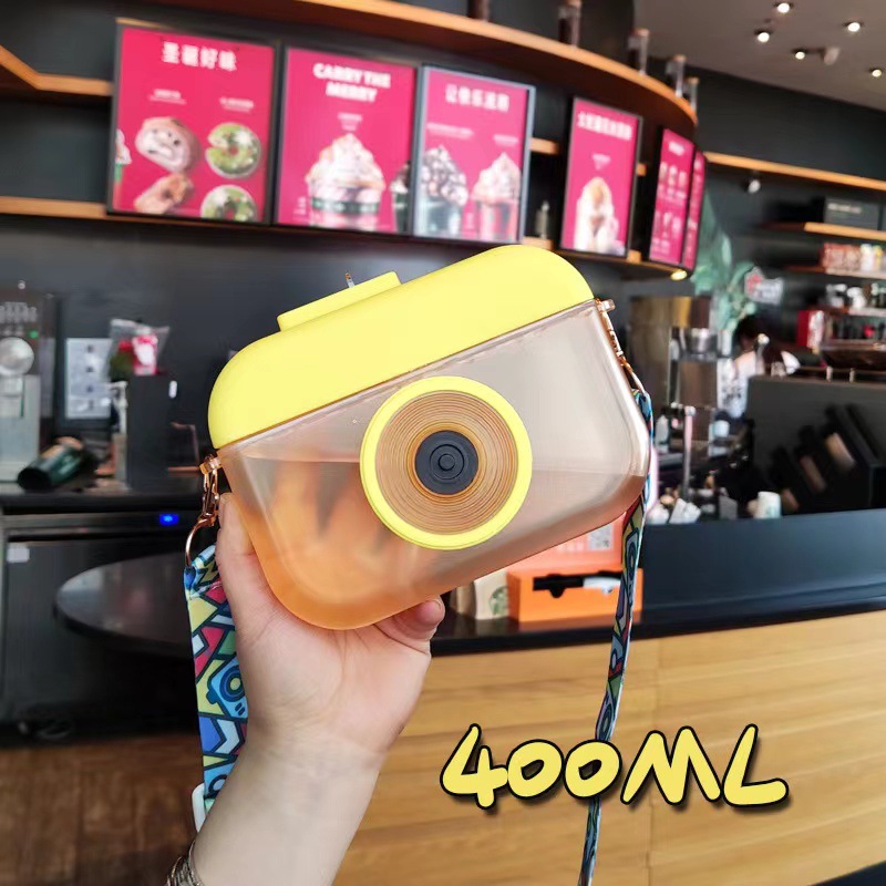 现货400ML水壶塑料相机杯细节图