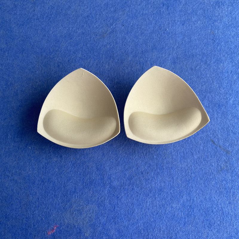 特厚2.0CM上薄下厚三角加厚聚拢瑜伽服 泳衣运动内衣海绵胸垫插片产品图