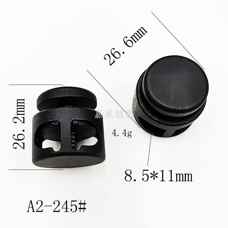 超大号弹簧扣大孔线绳调节扣厂家直销服装辅料箱包配件详情4