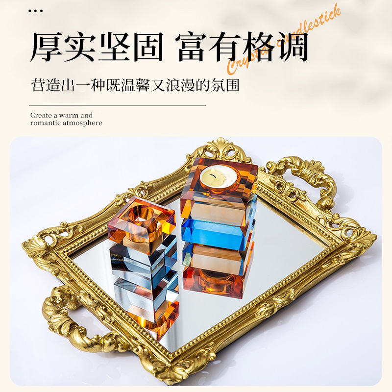 烛台/轻奢品/iPhonexr/莲花蜡烛/蜡烛工艺品产品图