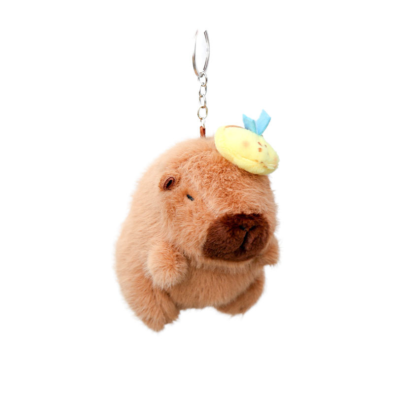 Kapipala plush toys, Capybara Bee series bags, pendants, couple schoolbags, keychains, and funny little dolls Application Scenario
