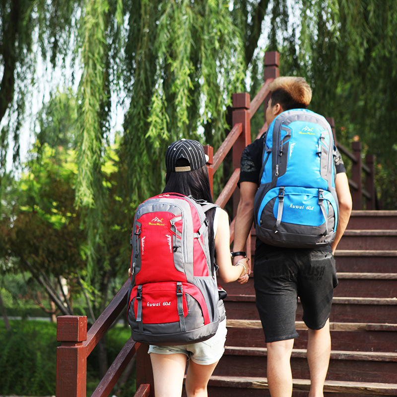 跨境新款户外登山包大容量旅行包 男士背包双肩户外包运动登山