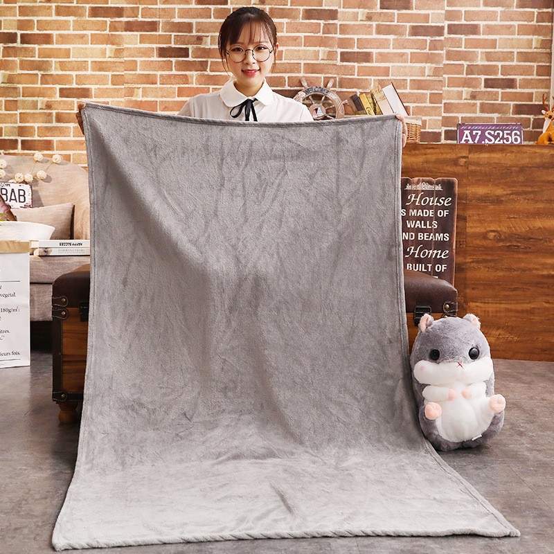 Wholesale of three-in-one rabbit fur imitation throw pillow blanket, sleeping throw pillow, headboard lumbar support, air-conditioned nap blanket, two-in-one throw pillow quilt pic 3