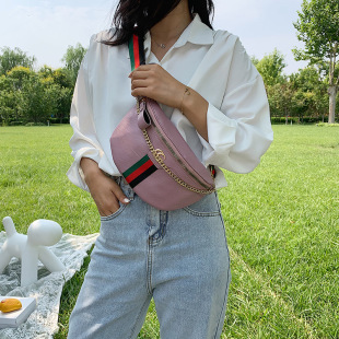 跨境外贸斜挎包2025新款轻便纯色尼龙布女包都市简约单肩妈妈包详情2