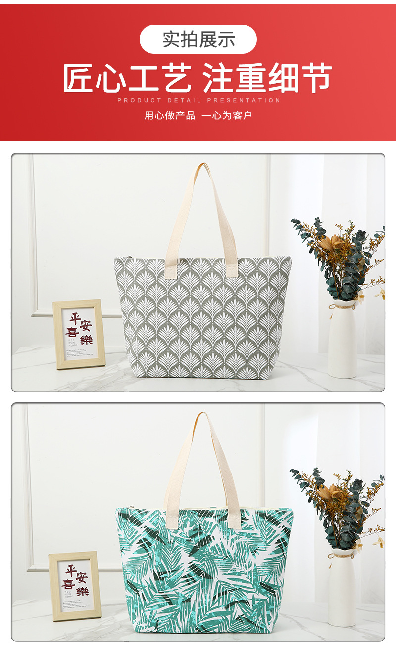 现货空白帆布袋手提购物帆布包图案加印制图案订货详情6
