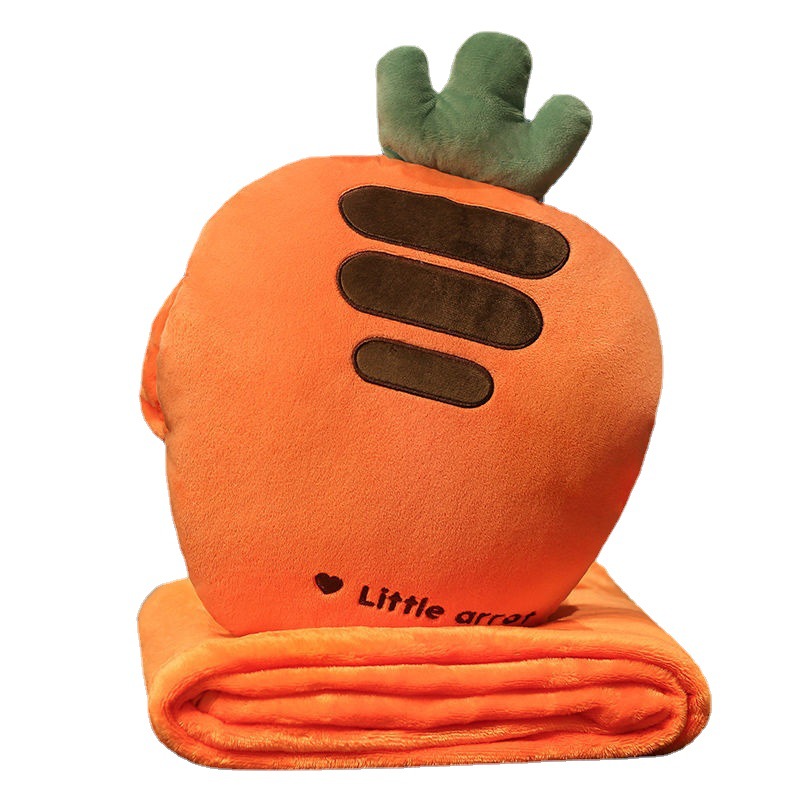 Wholesale of cartoon office throw pillows, quilts, two-in-one cushions, car interior cushions, and multi-functional nap blankets Application Scenario