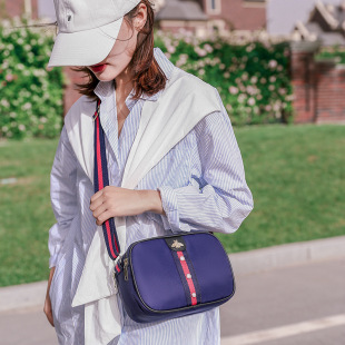 2025跨境新款潮流尼龙小方包中老年妈妈斜挎包批发详情9