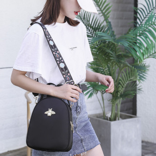 2025跨境新款潮流尼龙小方包中老年妈妈斜挎包批发详情8