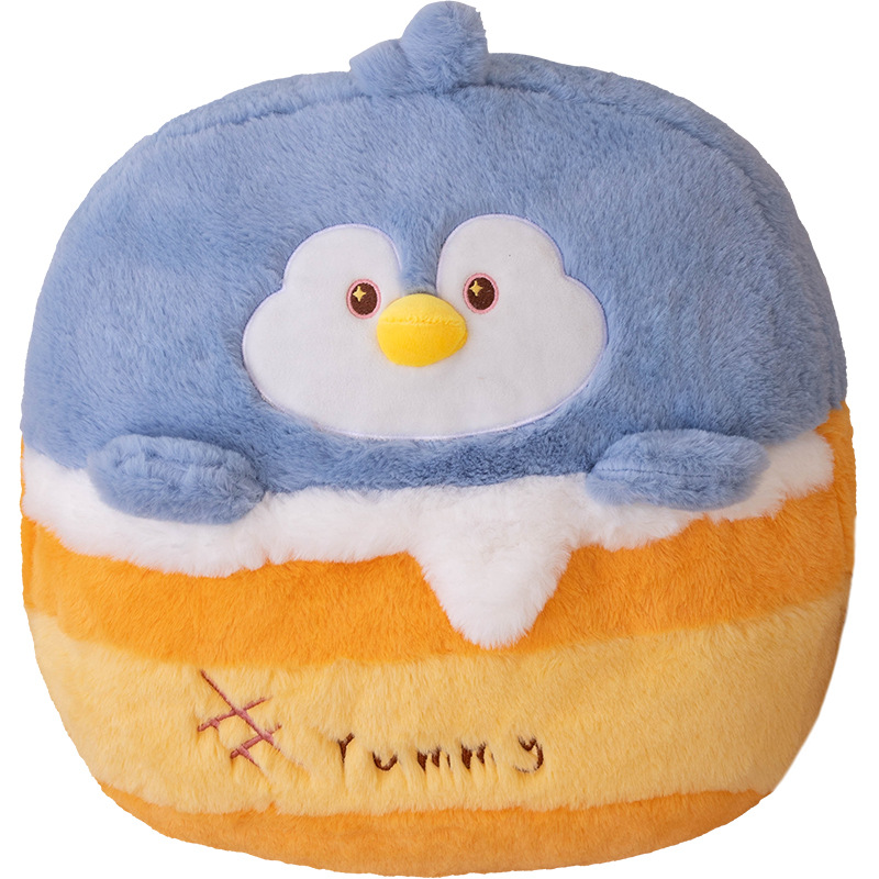 Cartoon ball air conditioner quilt, throw pillow, blanket, two-in-one bedroom sleeping capybara nap pillow, panda pillow Application Scenario