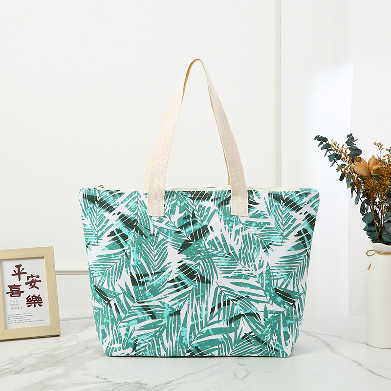 现货空白帆布袋手提购物帆布包图案加印制图案订货详情图2