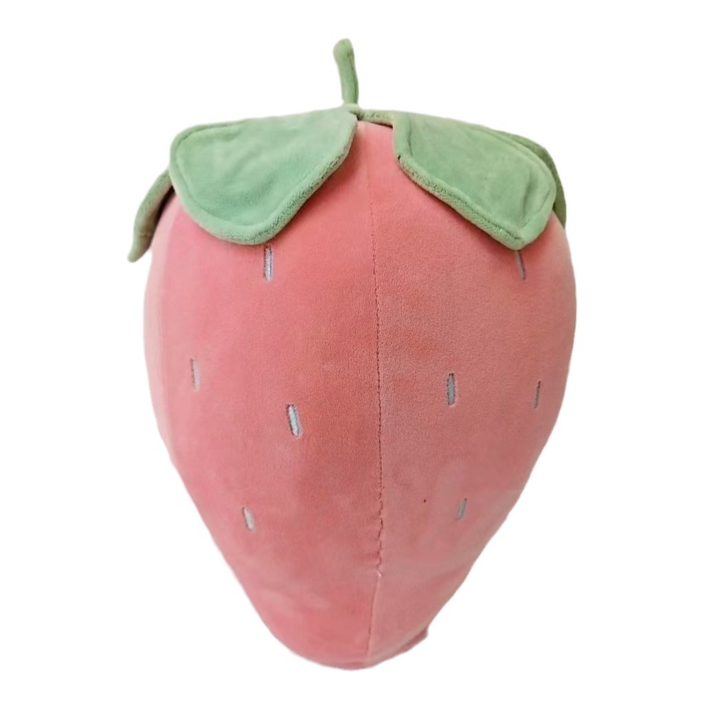 Wholesale strawberries, creative fruits, 10-inch plush toys, soothing cushions, sleeping pillows, home cushions and plush toys for foreign trade Specification image