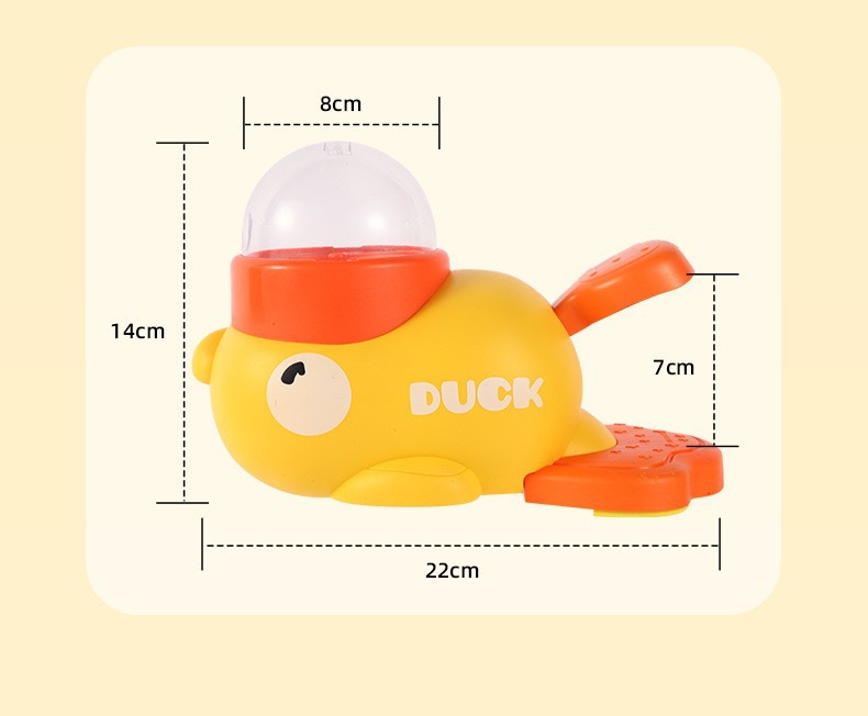 Boring cat toys, pet snacks, freeze-dried little yellow duck launchers, toys for cats that missed food, dog and cat freeze-dried toys pic 1