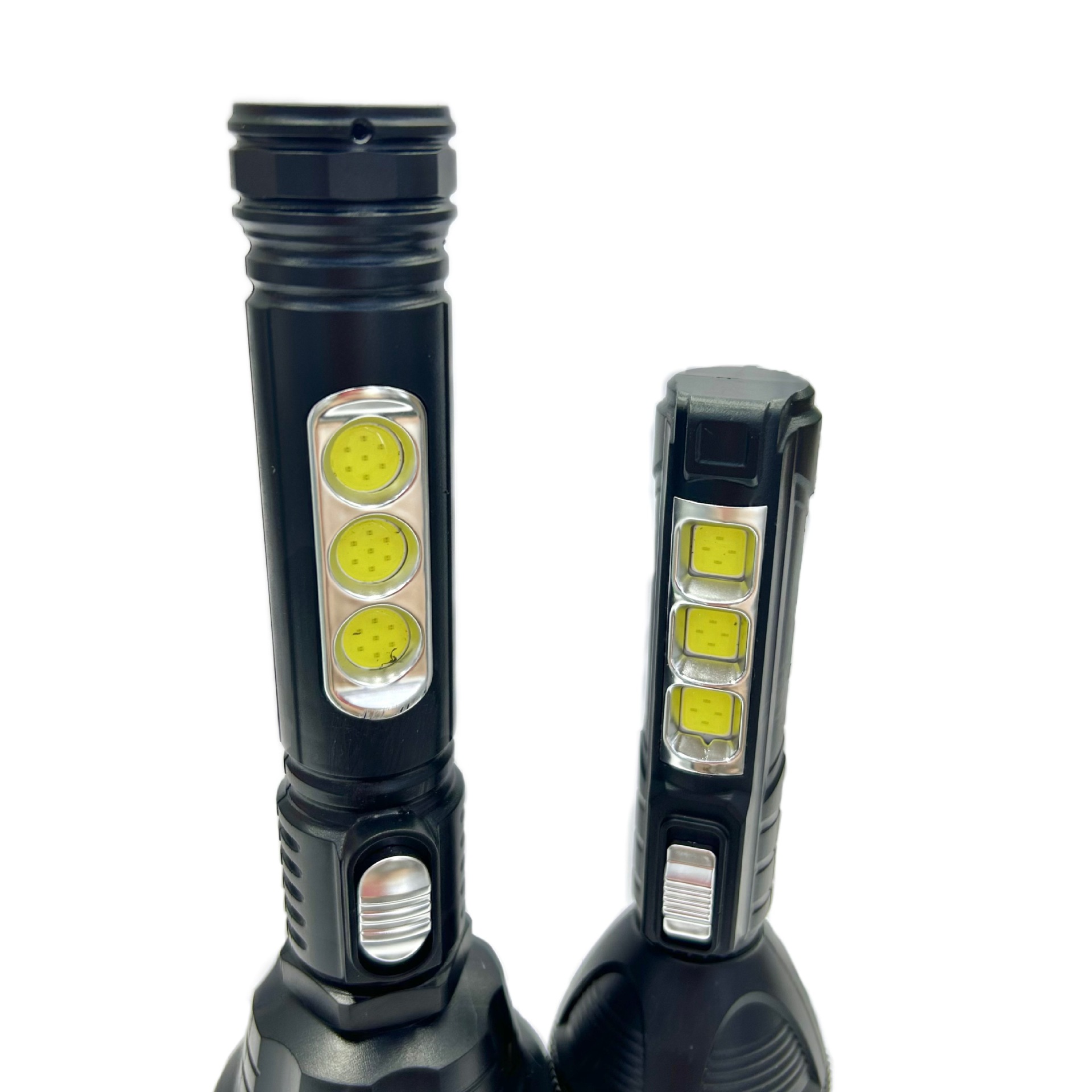 Outdoor LED multi-functional lighting portable lamp, high-intensity long-range searchlight, USB electric display rechargeable flashlight pic 2