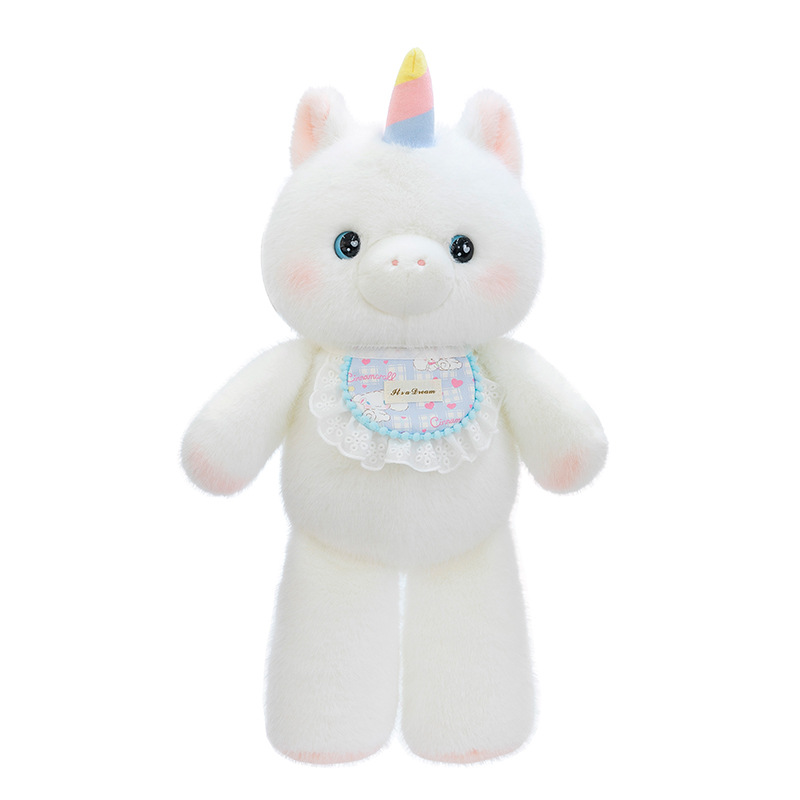 Cute three-flower cat plush toys, running animals, little rabbits, plush toy dolls, throw pillows, Children's Day gifts Application Scenario