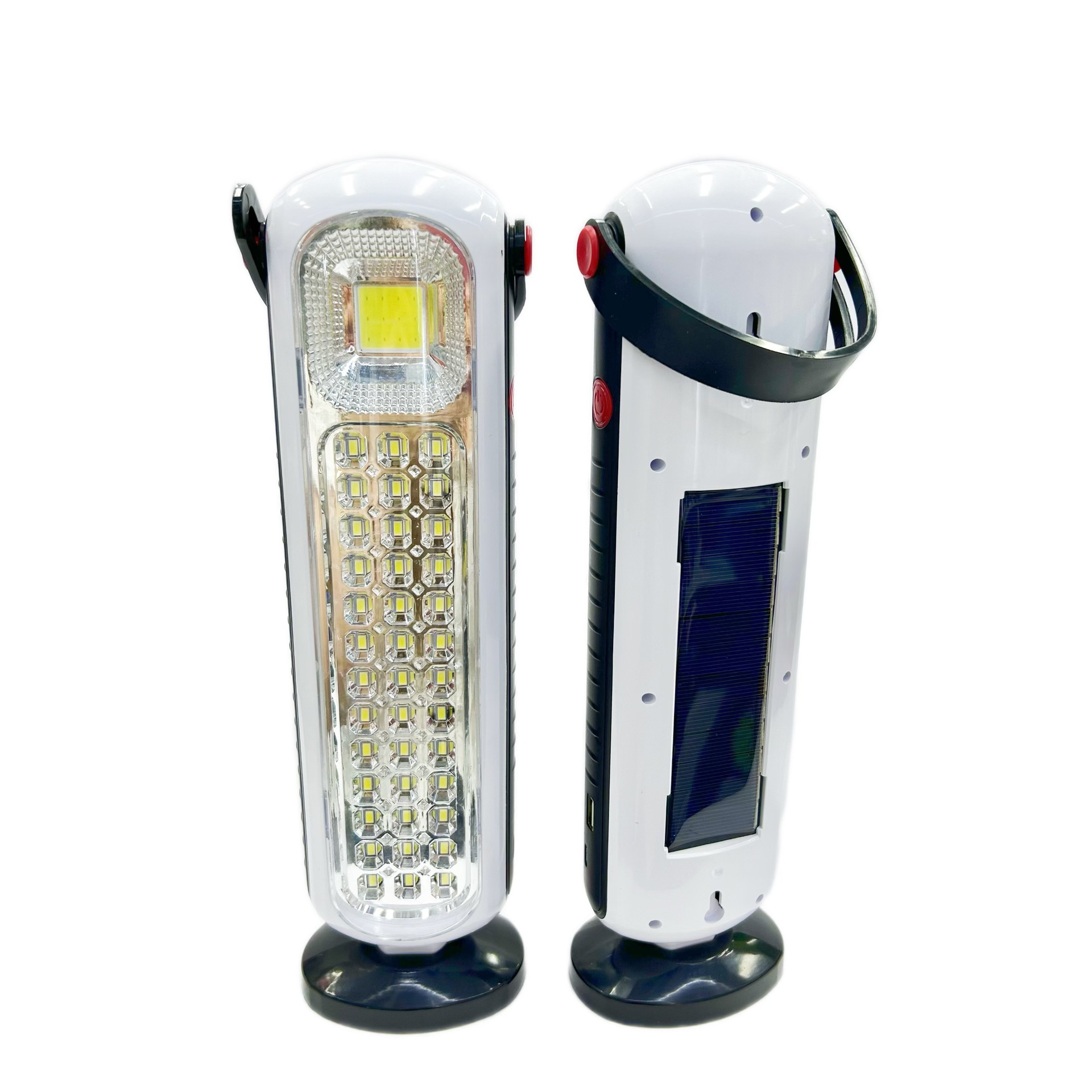 Cross-border portable hand-held solar emergency lighting lamp, outdoor double-core high-brightness light energy storage hand lamp Application Scenario