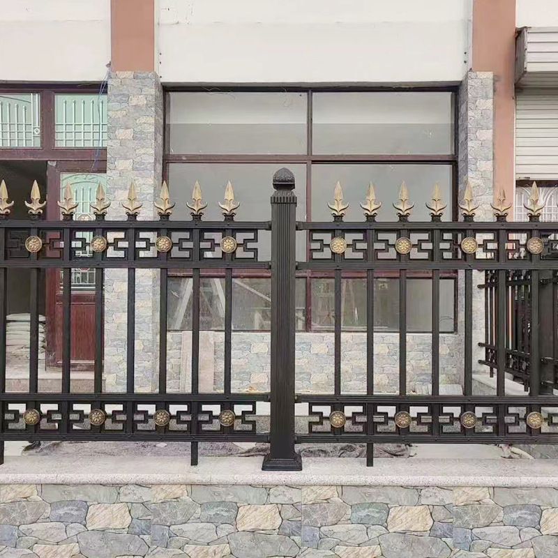 厂家定制铝艺护栏庭院别墅防护栏阳台围栏道路防撞栏异形护栏