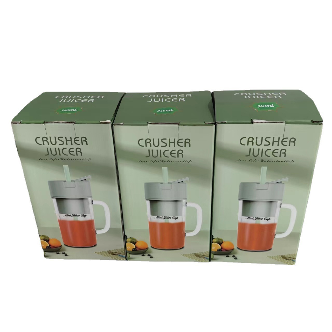 New small portable juicing cup, juice milkshake blender, USB charging, outdoor travel cup, home juicer pic 4