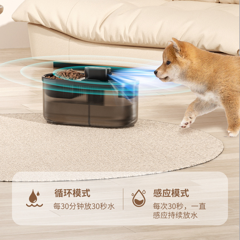 Wholesale of cross-border pet smart feeders and water dispensers, including advanced automatic water dispensers for puppies and kittens Specification image