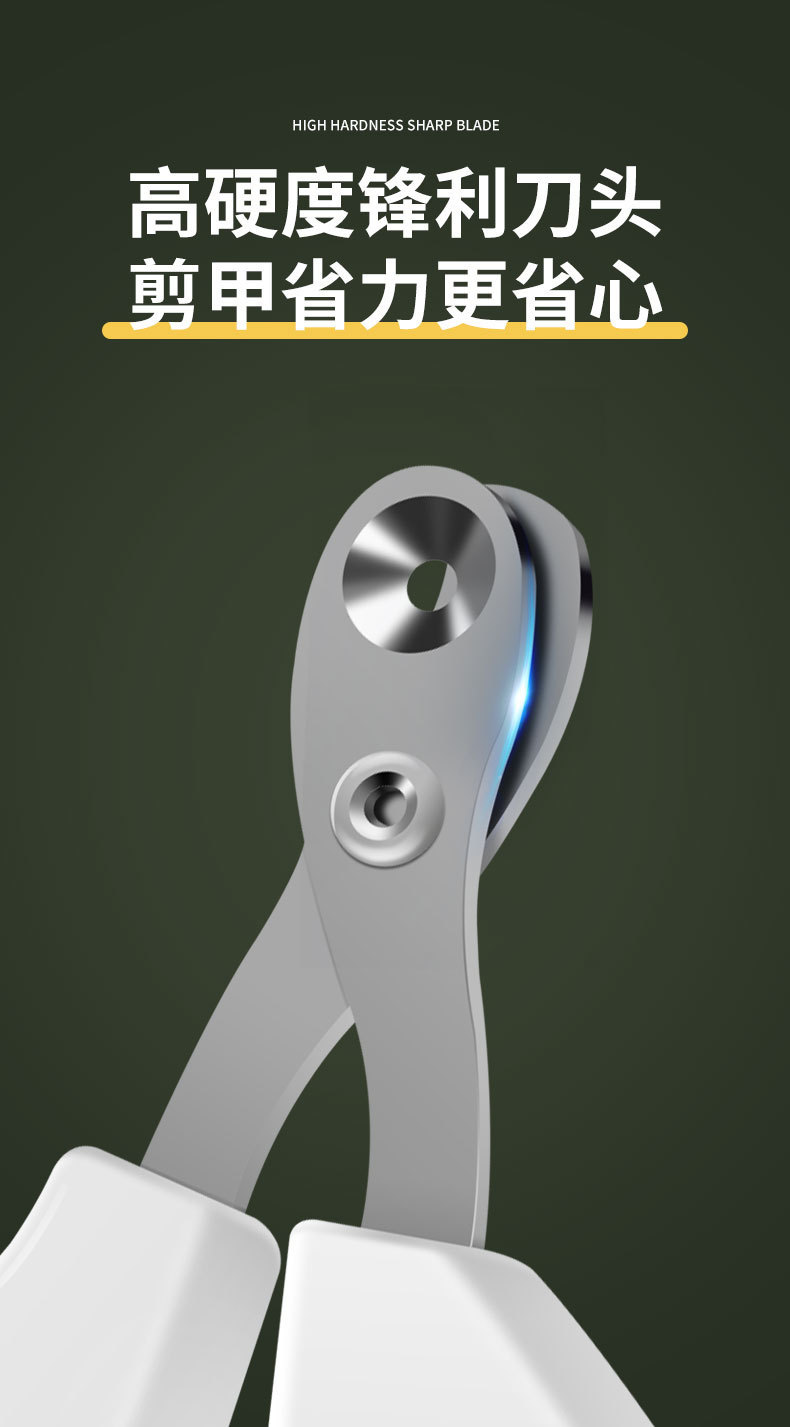 Cat nail clippers, small blind clippers with round holes, pet cat and dog nail clippers, a magic tool, anti-bleeding cat nail clippers, anti-accidental injury pic 6