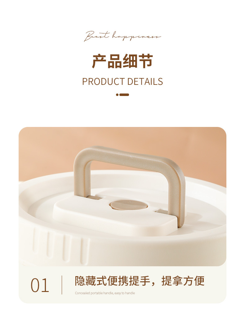 304 stainless steel Japanese-style bento box, insulated lunch box, compartments, special for office workers with LIDS, student portable small lunch box pic 9