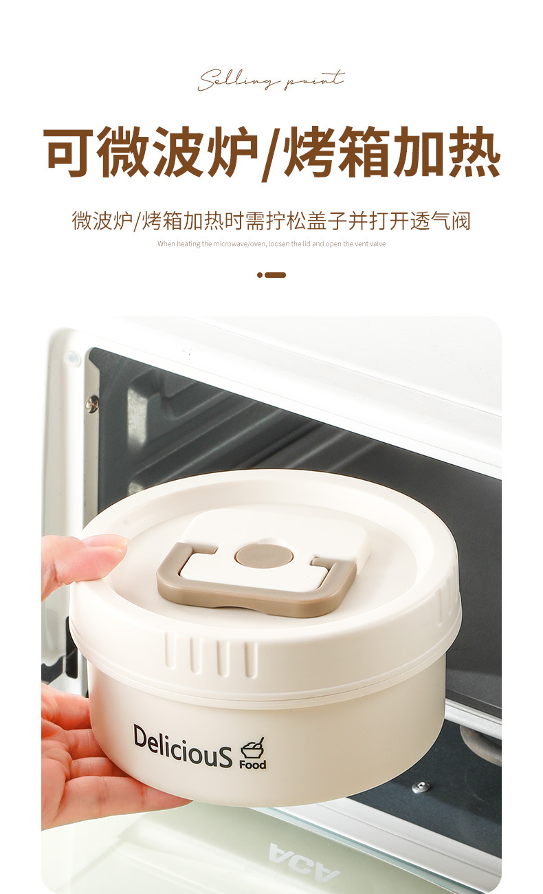 304 stainless steel Japanese-style bento box, insulated lunch box, compartments, special for office workers with LIDS, student portable small lunch box pic 5