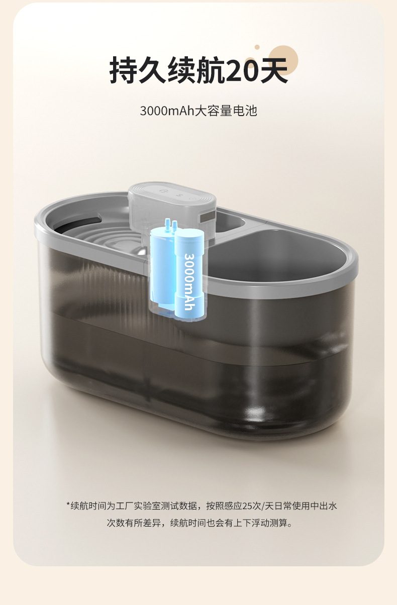 Wholesale of cross-border pet smart feeders and water dispensers, including advanced automatic water dispensers for puppies and kittens pic 15