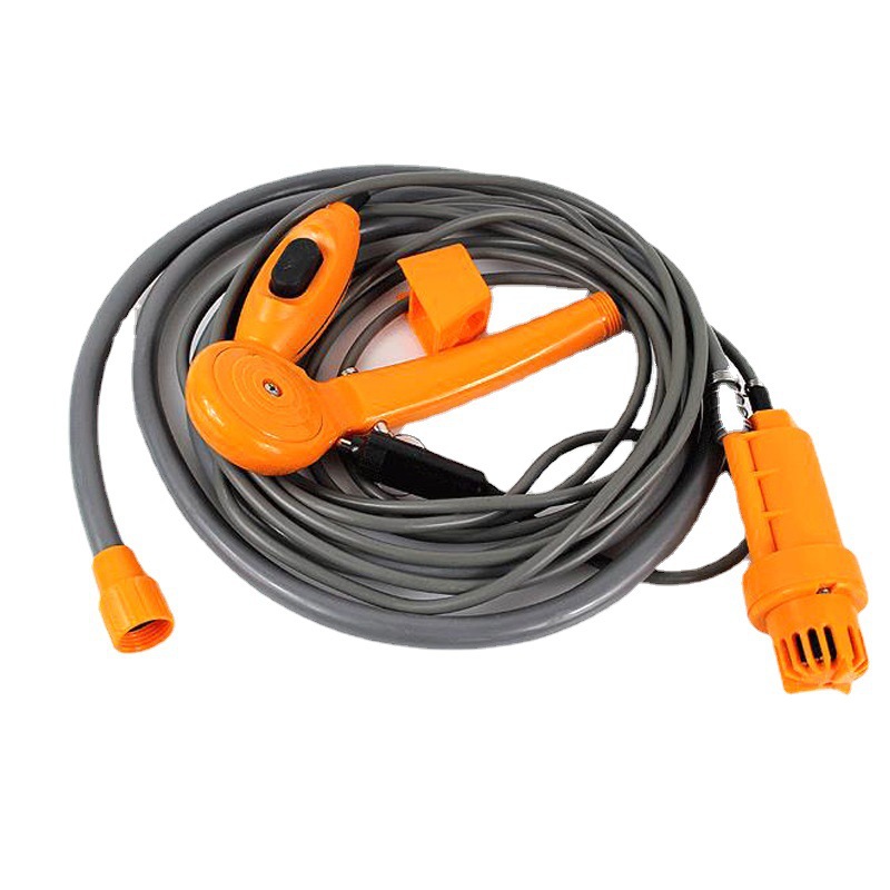 车载淋浴器电动12V24v便携式洗澡神器户外野营自驾洗车器汽车用品