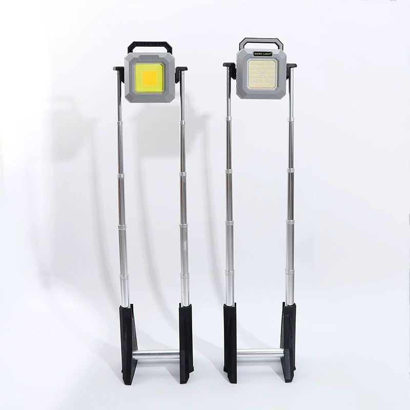 COB high-intensity work light, 360-degree folding outdoor light, multi-functional portable rechargeable projector, hand-held searchlight pic 17