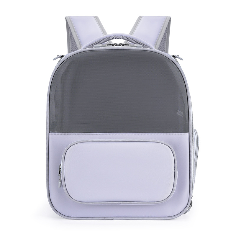 Pet space bag, dog breathable, cat bag, large-capacity transparent backpack Application Scenario