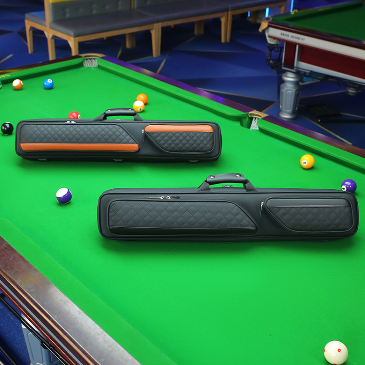 American portable billiard cue bag, 7-hole billiard cue backpack, 1/2 nine-hole cue bag, multi-functional billiard cue bag details Picture