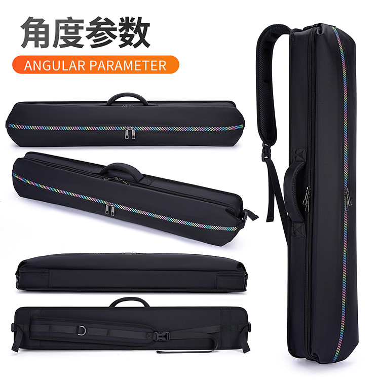 台球杆包防水牛津布1/2九球8孔台球装配收纳包斯洛克台球杆包详情12