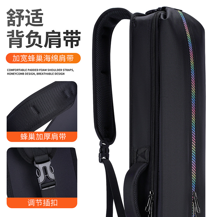 台球杆包防水牛津布1/2九球8孔台球装配收纳包斯洛克台球杆包详情11