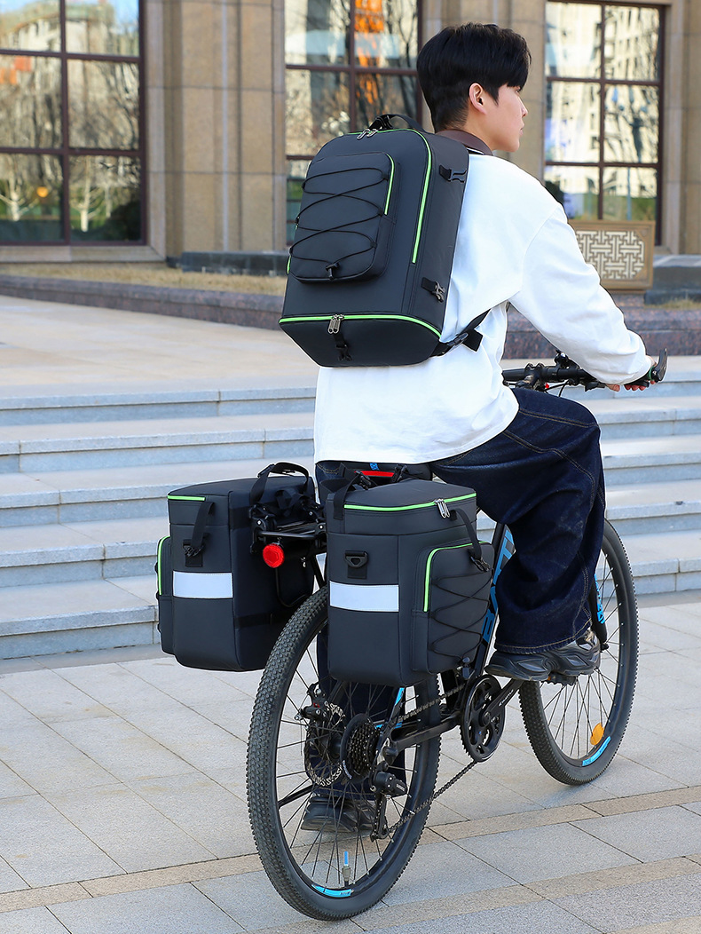 Road bicycle three-in-one riding pack racing, rear shelf pack, waterproof long-distance Sichuan-Xizang line equipment pic 16