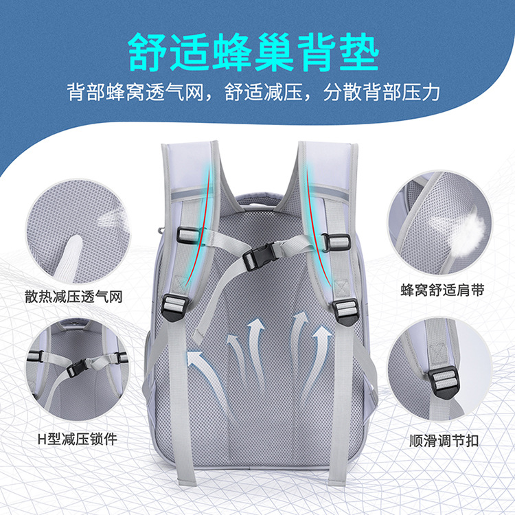 Pet space bag, dog breathable, cat bag, large-capacity transparent backpack pic 9