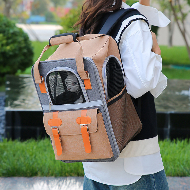 Backpack for pet travel in space capsule pic 14